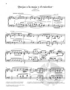 Quejas o la maja y el ruiseñor von Enrique Granados 