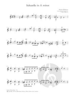 Saltarellos und Fantasien von Simone Molinaro 