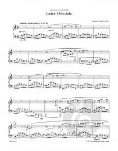 Leise Gondeln von Manfred Trojahn für Klavier im Alle Noten Shop kaufen