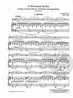 6 Morceaux faciles op. 4/1-6 von Arnold Trowell 