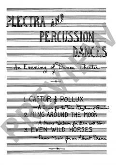 Castor & Pollux von Harry Partch 