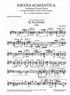 Espana Romantica 3: 14 Folk and Flamenco Pieces 