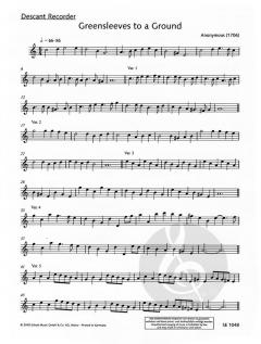 Greensleeves To A Ground 