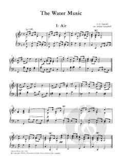 Wassermusik von Georg Friedrich Händel für Klavier im Alle Noten Shop kaufen
