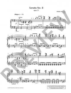 Sonata No. 8 op. 77 von Nikolai Kapustin 