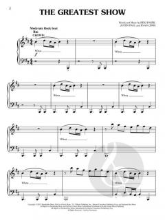 The Greatest Showman: Easy Piano von Benj Pasek 
