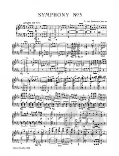 Sinfonie Nr. 5 c-Moll op. 67 von Ludwig van Beethoven 