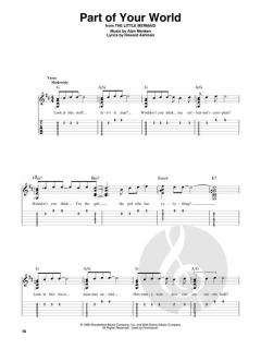 Disney Songs - Beginning Solo Guitar 