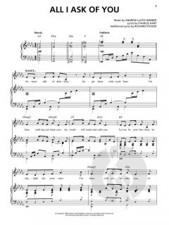 The Phantom Of The Opera - Music Minus One Vocal von Andrew Lloyd Webber 