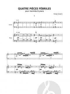 4 Pieces Febriles von Georges Aperghis 