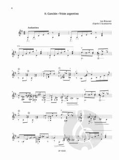 Tres Piezas Latinoamericanas von Leo Brouwer 