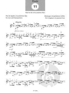 Etudes simples - 3e Serie Nr. 11 - 15 von Leo Brouwer 