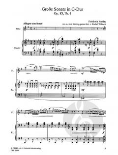 Große Sonate op. 83 Nr. 1 G-dur von Friedrich Kuhlau 
