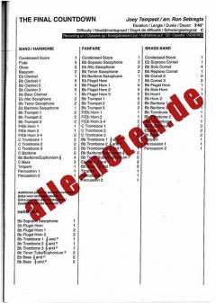 The Final Countdown von Europe 