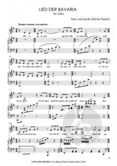 Lied der Bavaria von Rainer Fabich 