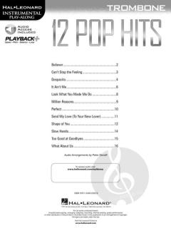 12 Pop Hits für Posaune im Alle Noten Shop kaufen