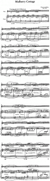 Mulberry Cottage & Sonatina von William Lloyd Webber 
