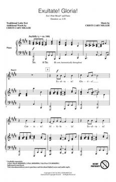 Exultate! Gloria! von Cristi Cary Miller 