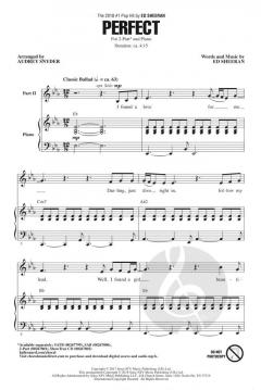 Perfect von Ed Sheeran 