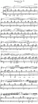 Anthologie ausgewählter Stücke von Gabriel Fauré 