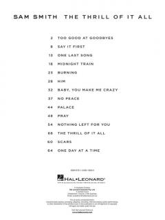 The Thrill of It All von Sam Smith 