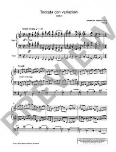 Toccata con variazioni von Robert M. Helmschrott 