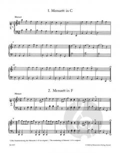 Die Notenbücher der Geschwister Mozart für Klavier im Alle Noten Shop kaufen