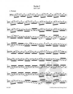 6 Suiten BWV 1007-1012 - Kartoniert von Andrew Talle für Violoncello solo im Alle Noten Shop kaufen