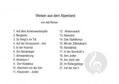 Weisen aus dem Alpenland 1 für 3 Flügelhörner/Trompeten in B im Alle Noten Shop kaufen