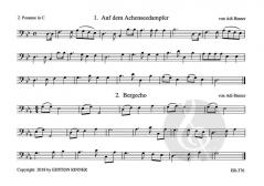 Weisen aus dem Alpenland 1 für 3 Posaunen in C im Alle Noten Shop kaufen