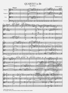 6 Streichquartette op. 50 von Joseph Haydn im Alle Noten Shop kaufen