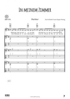 Songs für Gitarrengruppen von Franz Kasper Krönig 