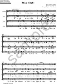 Stille Nacht, Stille Nacht, heilige Nacht (Franz Xaver Gruber) 