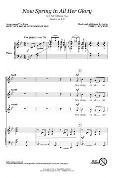 Now Spring In All Her Glory (Emily Crocker) 