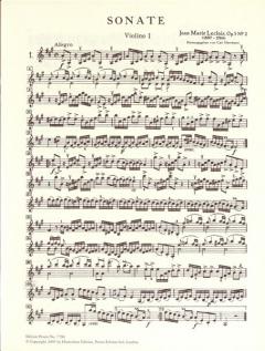 3 Original Sonatas von Jean-Marie LeClair 