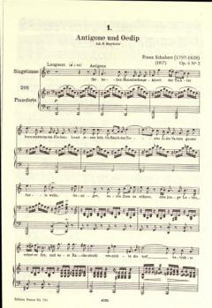 Lieder Band 4 von Franz Schubert 