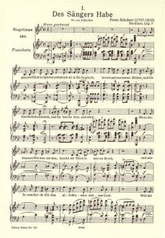 Lieder Band 5 von Franz Schubert 