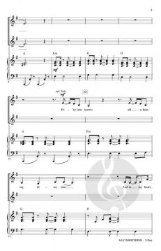 Say Something von Timberlake 