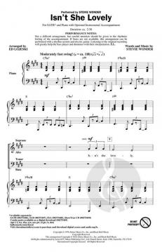 Isn't She Lovely? (Stevie Wonder) 