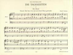 Tageszeiten von Harald Genzmer für Orgel im Alle Noten Shop kaufen