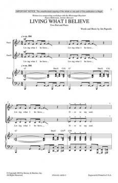 Living What I Believe (Jim Papoulis) 