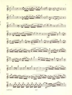 Studie für Klarinette solo von Gaetano Donizetti 