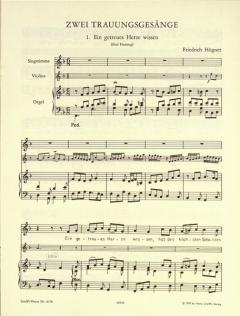 2 Trauungsgesänge und Tauflied (Friedrich Högner) 