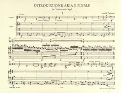Introduzione, Aria e Finale von Harald Genzmer für Violine und Orgel im Alle Noten Shop kaufen