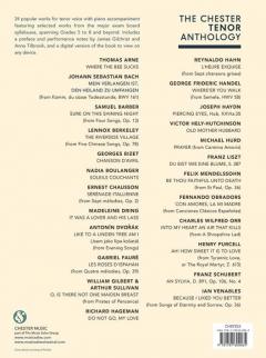 The Chester Vocal Anthology: Tenor 