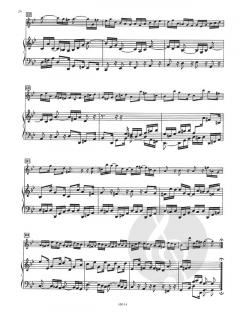 Sonate in g-Moll BWV 1030b von Johann Sebastian Bach für Oboe (Flöte), Cembalo und Viola da gamba (ad lib.) im Alle Noten Shop kaufen