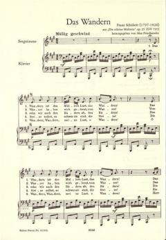 30 ausgewählte Lieder von Franz Schubert 