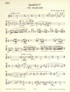 Quartett op. 20 (Heimo Erbse) 