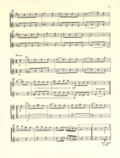 6 Duos für 2 Klarinetten von François Devienne 