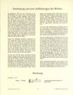 Symphonie Nr. 9, Schlusschor 'An die Freude' (Ludwig van Beethoven) 